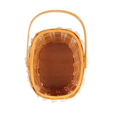 Wicker basket 16 x 13 x 11 cm, handle h = 11 cm, natural-5