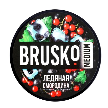 Brusko Cailedless Nicotine mixture "Ice currants", 50 g, Medium-1