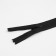 Lightning secret, No. 3, non -income, automatic lock, cotton, 20 cm, black color