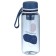 Water bottle, 600 ml, 20 x 7 cm, with sieve, white