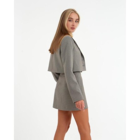 Jacket female shortened Mist p. 44, brown-1