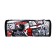 Penal soft, 1 compartment, quadro, 70 x 200 mm, Hatber "Smeshariki" silicone+tkekstil, black/white npn_722262