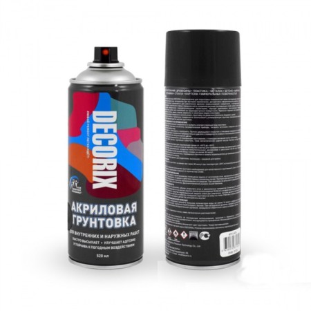 Soil aerozol black 520 ml Decorix (A802)