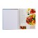 A book for recording culinary recipes A5, 80 sheets on the crest "eat", solid cover, with dividers, 5 colors