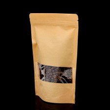 Zip-Lock package Craft with a rectangular window 16 x 26 cm