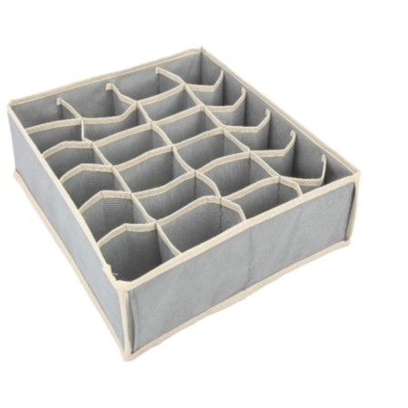 A set of 3 organizers for Kit clothing, in a drawer, color gray-3