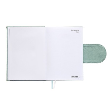 Leduced A5 Diary, 160 sheets, Devente.Contea, firm cover of artificial leather with foam rubber, block 70 g/m2, turquoise-5