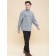 Sweatshirt for boys, height 146 cm, gray color