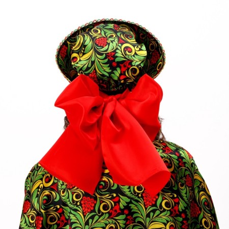 Carnival costume "Folk festivities Ryabin Bunnies" Nabbage, Kokoshnik, Skirt, rr52-58-8