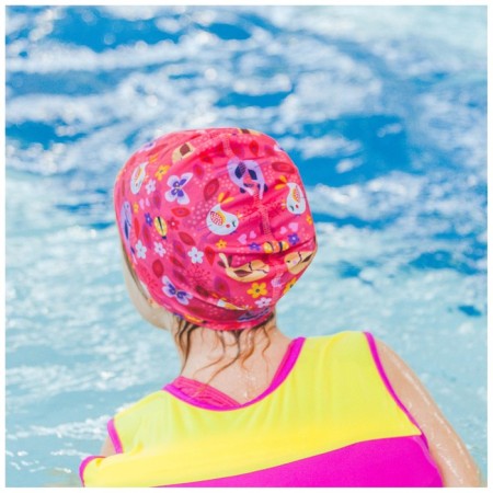A nursery cap “Birds”, fabric, fabric 46-52 cm-3