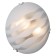 Lamp Ondina 2x60W E27 Chrome, white