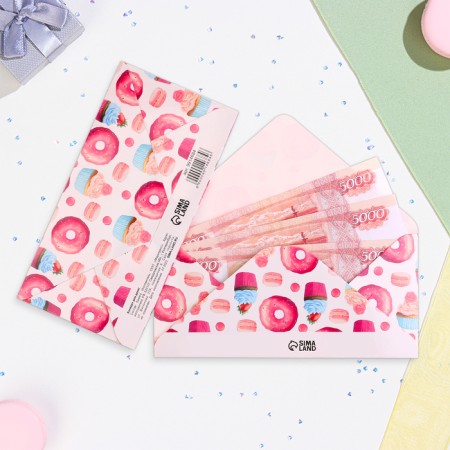 The envelope for the money "Surprise!" Sweets, 16.5x8 cm-1