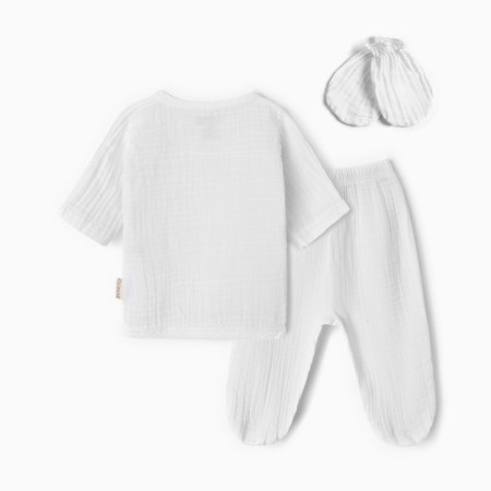 Kit for newborns, white color, height 56 ​​cm-11