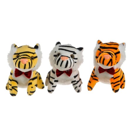 Soft toy "Tiger with a butterfly", 11 cm, on a suction cup, Mix colors-3