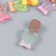 Decor for creativity plastic "Girl with tail" mix 3x1 cm