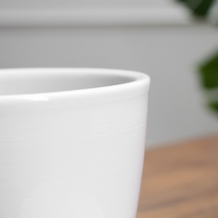 Pot floral white, 1 liter-2