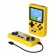 Game console MaxVI GSP-01, with a gamepad, AV cable, 8 bits, 500 games, yellow