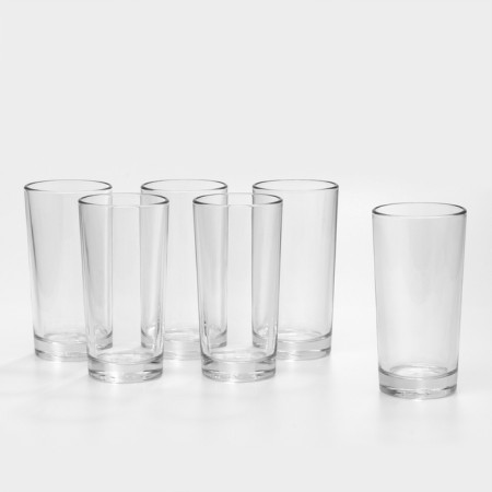 Set of glasses "smooth", 290 ml, 6 pcs