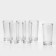 Set of glasses "smooth", 290 ml, 6 pcs