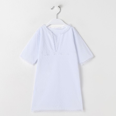 Baptist shirt, white color, height 80-2