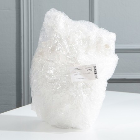 Vase for flowers "Heart", white, 3 x 9 x 20 cm.-6