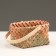 Wicker basket, 16.5 x 13.5 x 8.5/19.5 cm, multi -colored, sequoia