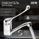 Kitchen mixer Zein ZC2037, elbow, cartridge 35 mm, spout 15 cm, without eyeliner, chrome