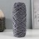 Knitting cord 35% cotton, 65% polypropylene 3 mm 85m/160 ± 10 g (lavender/graphite)