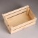 Wooden Kashpo 24.5 × 13.5 × 9 cm "Two Light", two -string, natural give beautifully