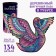 Puzzles wooden figured "White Swan", 134 elements