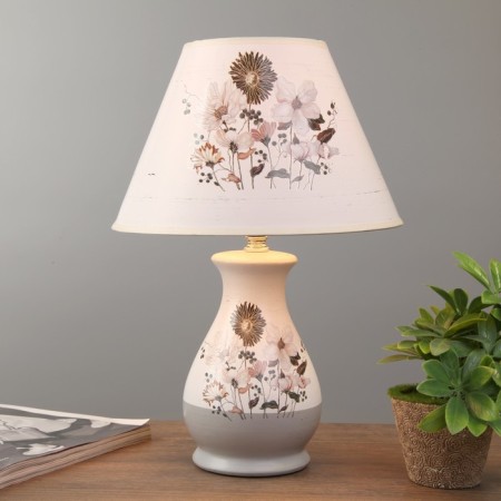 Table lamp "Flower range" 1xe14 40W White-gray 25x25x36 cm Risalux-1