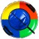 Winter Star tubing-vatter, case diameter 83 cm, MIX color
