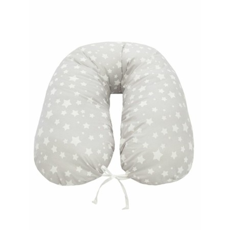 Pregnant Amarobaby pillow "Gray Star", size 25x170 cm-2