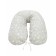 Pregnant Amarobaby pillow "Gray Star", size 25x170 cm