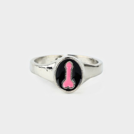 Metal ring "Arrow of Love", 1.7 cm, 18+-1