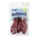 Latex ball 14 ", chrome Glossy, set 12 pcs., Pink color