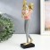 Polystone souvenir "Mom and daughter, pink sweater" 8.5x5x28 cm