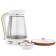 Electric kettle Tesler KT-1750 White, glass, 1.7 l, 2200 watts, white