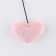 Teaser "heart" with a toy, pink