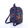 Baby backpack on lightning, external pocket, blue color