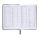 The diary is notathered, A5, 140l, cage, region, on the button, blue