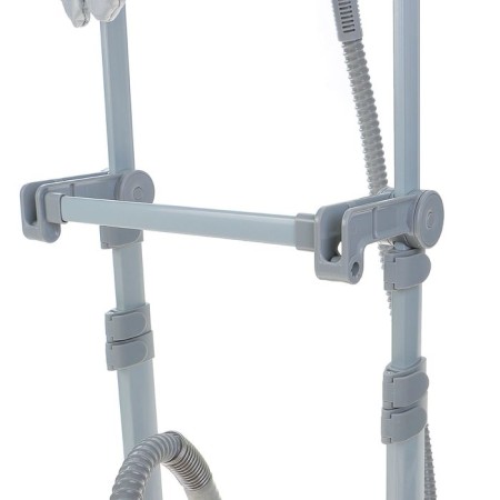 KitFort KT-913 steamer. floor, 2000 watts, 1300 ml, 35 g/min, cord 1.9 m, white-beige-2