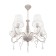 Bridget chandelier 5he14 40W patinated gold 59x59x32 cm Bayerlux
