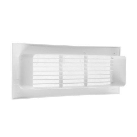 Ventilation grate, 60 x 204 mm, with a flange, stiff-5