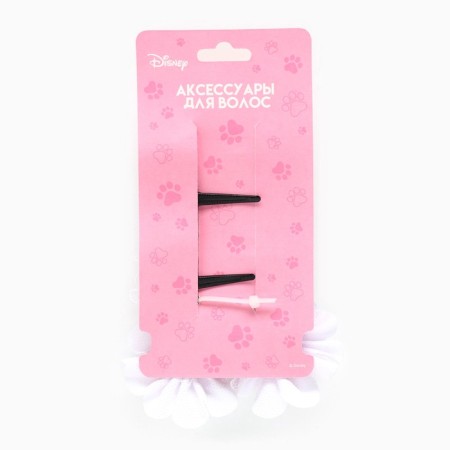 Hair bow on an elastic band 2 pcs, hair clip hair clip 2 pcs, set, cats aristocrats-4