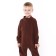 Combineson collar-stand, brown color (Brown), height 98-104 cm