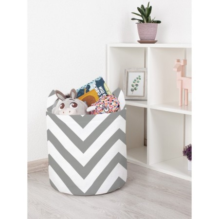 Basket for toys "Telling of vision, size 35x35 cm