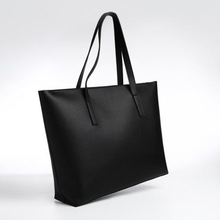 Female bag Textura, chover, large size, black color-5