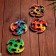 Wooden souvenir "Shuriken" mix
