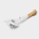 Meli shade brush, bamboo handle, double -sided, TPR pile 1.8 cm, 5 × 26.5 cm